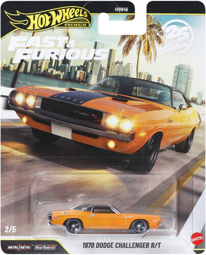 Hot Wheels Premium: Fast & Furious 1970 Challenger R/T