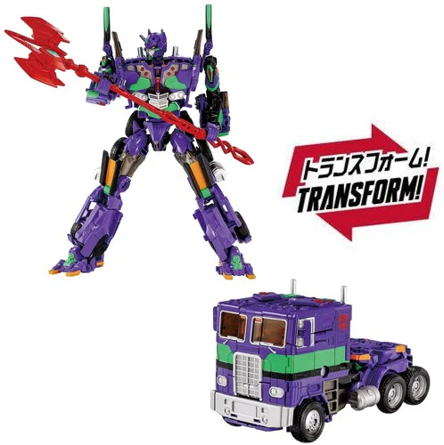 Transformers - Takara Tomy - Evangelion Prime Unit-01 Action Figure