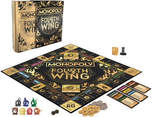 Monopoly: Fourth Wing Edition (Empyrean Series) - Board Game