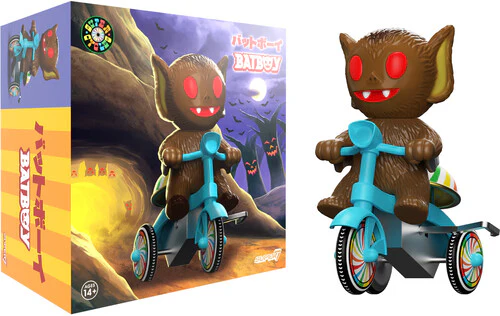 3358-super7-super-cycles-bat-boy-brown-with-blue-trike-1.webp Super7 - Super Cycles - Bat Boy (Brown with Blue Trike)