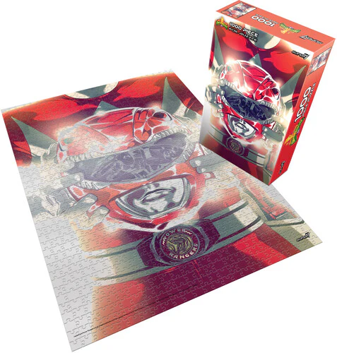 Super7 - Mighty Morphin Power Rangers - Red Ranger Foil Puzzle