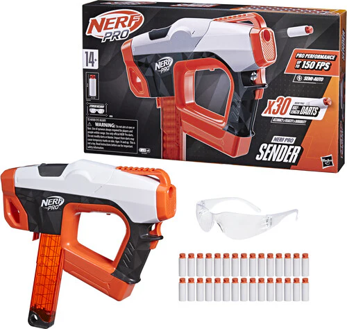 3528-nerf-pro-sender-semi-automatic-blaster-1.webp Nerf Pro - Sender Semi Automatic Blaster