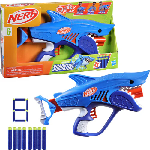 3541-nerf-junior-wild-sharkfire-dart-blaster-1.webp Nerf Junior - Wild Sharkfire Dart Blaster