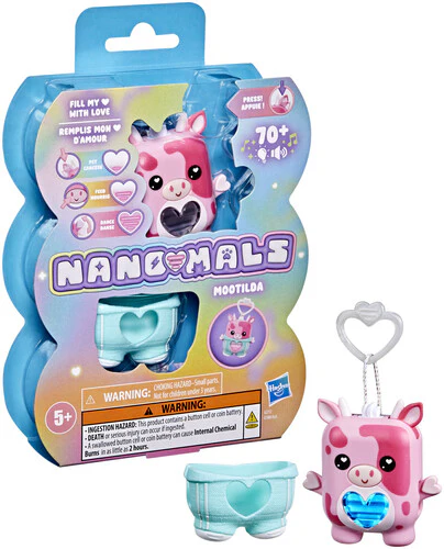 Nano-mals - Mootilda the Pink Cow
