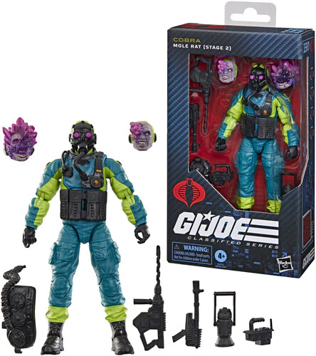 G.I. Joe - Classified Series - #190, Mole Rat (Stage 2) Action Figure