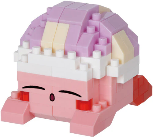 Nanoblock - Kirby - Character Collection - Sleeping Kirby Building Kit