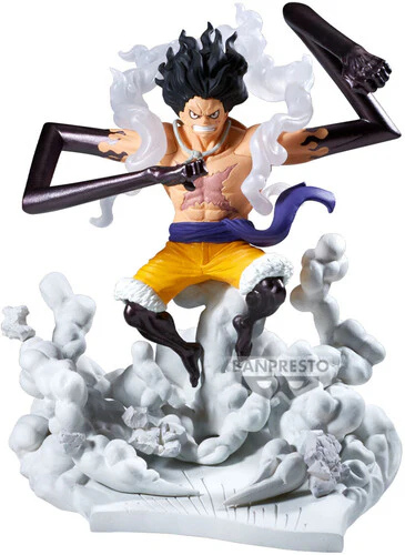 Banpresto One Piece Senkozekkei Monkey.D.Luffy Gear4 Statue