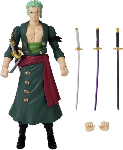 4265-bandai-one-piece-anime-heroes-roronoa-zoro-action-figure-1.webp Bandai - One Piece - Anime Heroes - Roronoa Zoro Action Figure