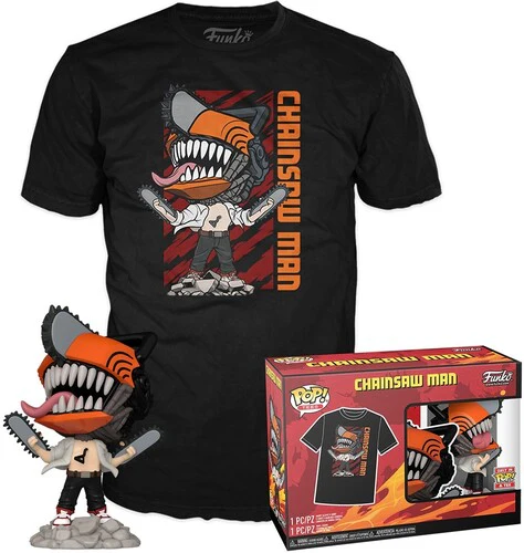 4420-funko-pop-tee-chainsaw-man-leaping-xs-1.webp Funko POP! & Tee: Chainsaw Man Leaping, XS