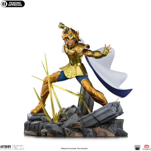 4594-saint-seiya-art-scale-1-10-leo-aiolia-statue-1.webp Saint Seiya - Art Scale 1/10 - Leo Aiolia Statue