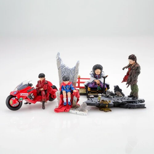 AKIRA miniQ Figures Part 2 Tetsuo 6ct PDQ Display