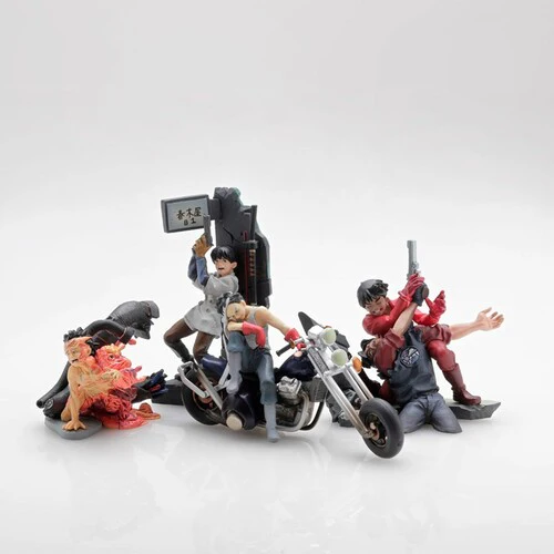 AKIRA miniQ Figures Part 1 Kaneda 6ct PDQ Display